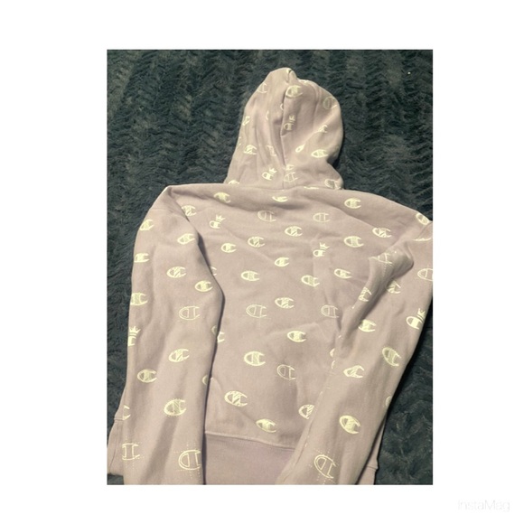 2/$40 Champion lilac reverse weave women's hoodie size XS - Picture 5 of 5